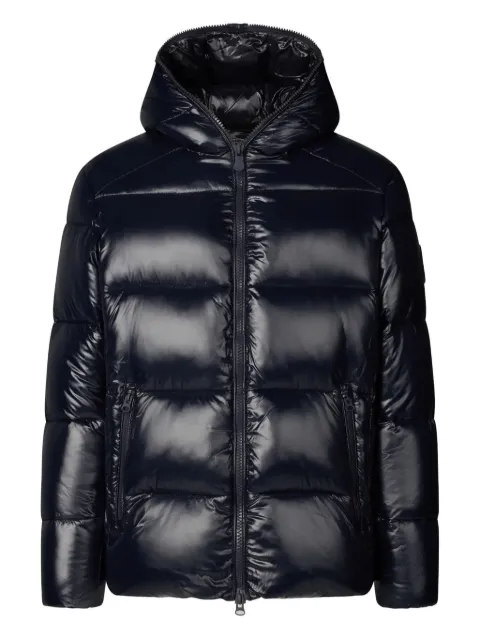 Save The Duck hooded puffer jacket Blue D31280MLOVE21