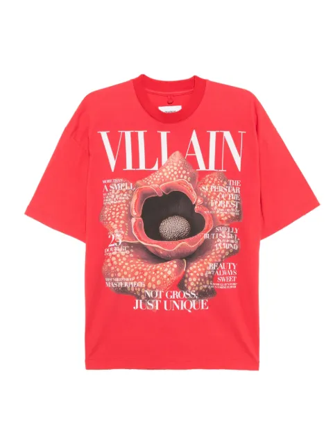 Doublet graphic-printed T-shirt Red 25AW48CS411RED