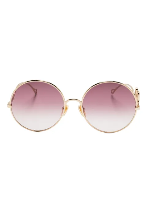 Chloé Eyewear metal round-frame sunglasses Gold CH0329S00360T