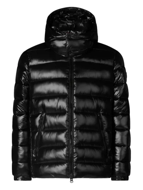 Save The Duck hooded quilted jacket Black D31653MLOVE21