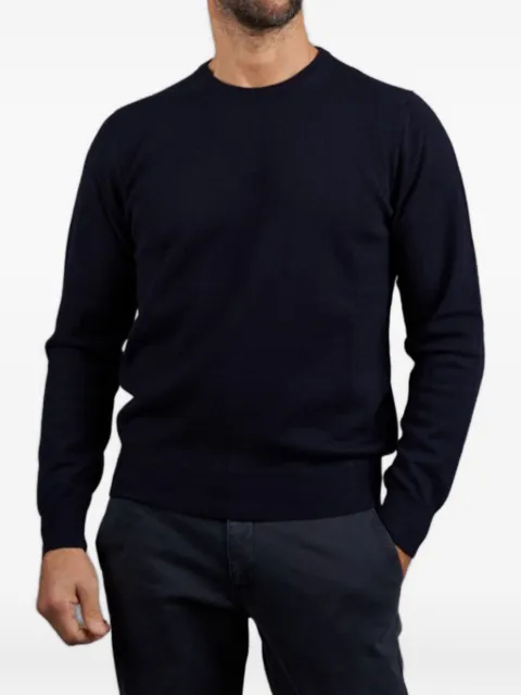 Sonrisa crew-neck sweater Blue MGI01CASHSONRISA