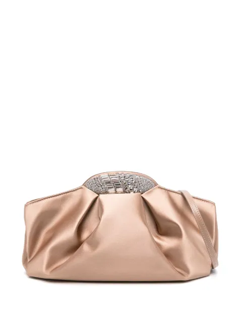Giuseppe Zanotti crystal-embellished clutch bag Pink IB50006004