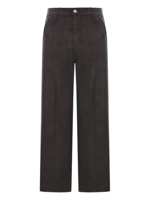 AMI Paris corduroy trousers Brown HTR830CO0131