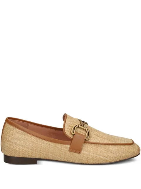 Bibi Lou woven chain-link loafers Neutrals 581Z69VK