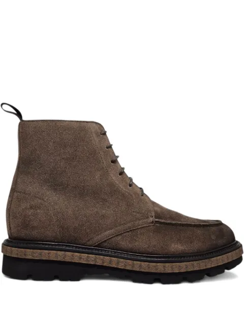 Barrett lace-up suede boots Brown 252U032
