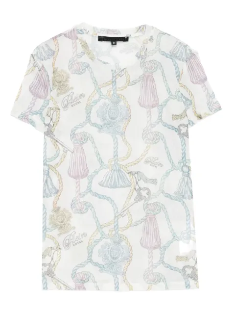 Philipp Plein elaborated T-shirt White FAECWTK3748PTE003N
