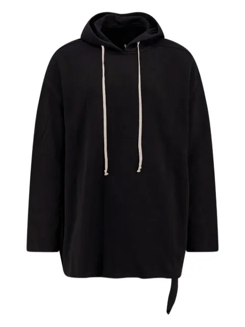 Rick Owens DRKSHDW drawstring-hem hoodie Black DU02E7280FP