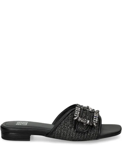 Bibi Lou woven buckle embellished sandals Black 870Z94HG