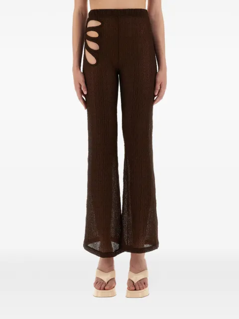 Selia Richwood Lily pleated trousers Brown LILYPANTBROWN