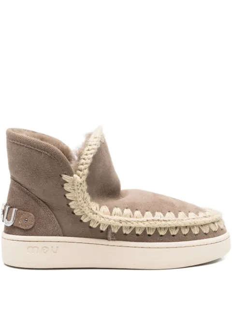 Mou 18 suede boots Grey MUFW741001A