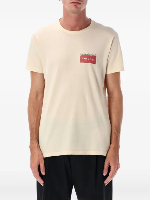 Maison Margiela graphic-print T-shirt Neutrals S50GC0723S24575