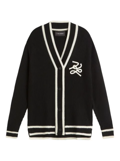 Karl Lagerfeld Autograph cardigan Black A4W18052999