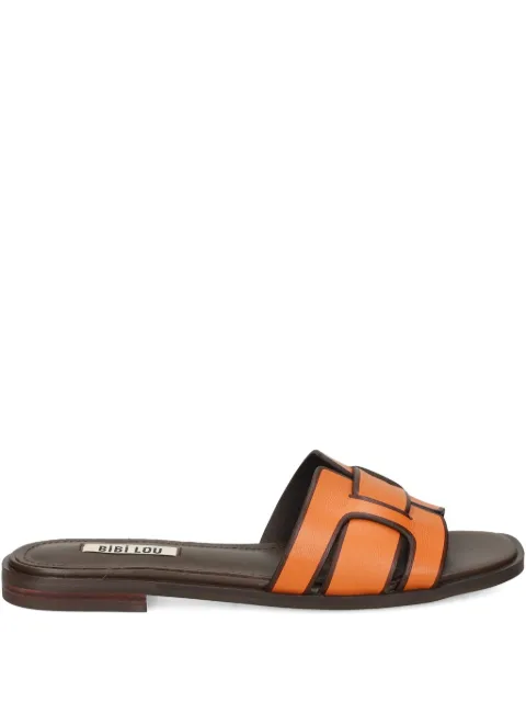 Bibi Lou leather H-strap sandals Orange 758Z10VK