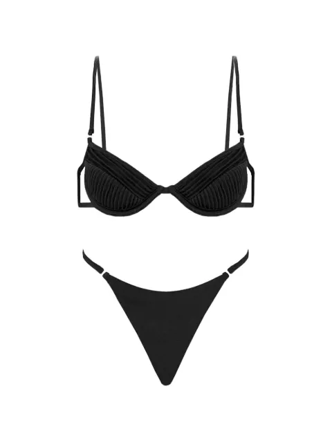 Selia Richwood Amy cut-out bikini Black AMYBIKINI