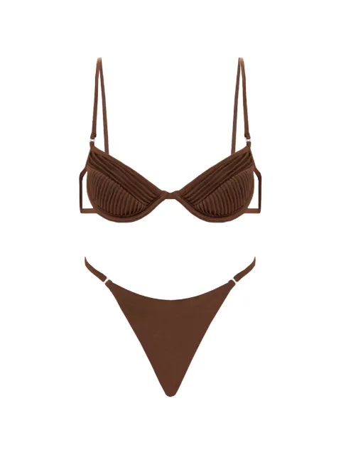 Selia Richwood Amy bikini Brown AMYBIKINI
