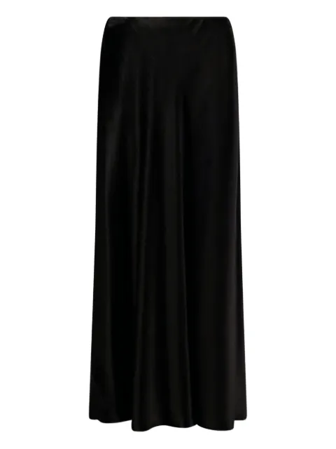 Alberta Ferretti bias-cut straight skirt Black 252UA01046645