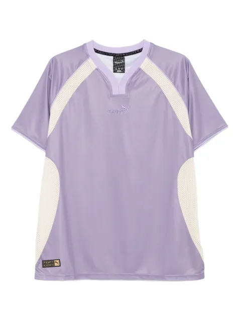 PUMA x Fenty V-neck shor-sleeve Purple 635638