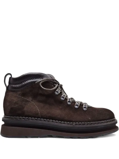 Barrett lace-up suede boots Brown 252UO56