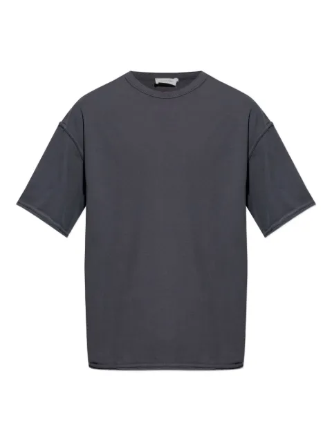 American Vintage Fazy rolled-trim T-shirt Grey MFAZ02CH25