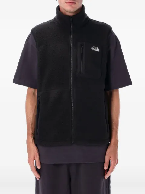 The North Face zip-fastening fleece vest Black NF0A8B65
