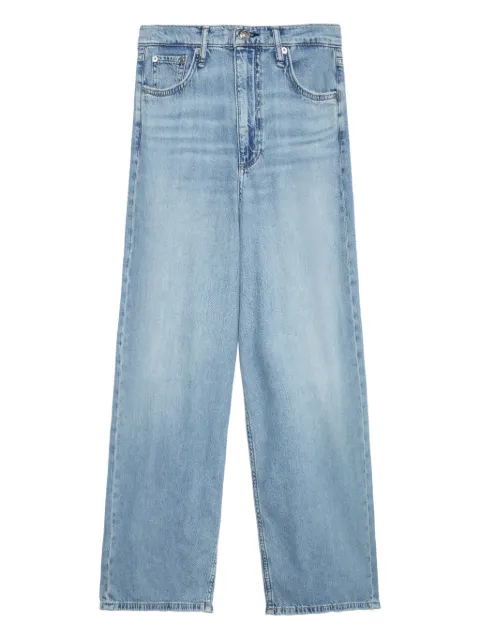 rag & bone five-pocket wide-leg jeans Blue RJ1425F1FIT