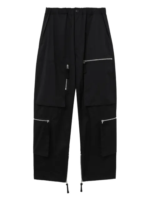 Comme des Garçons Homme zip-pocket cargo pants Black HPP010051