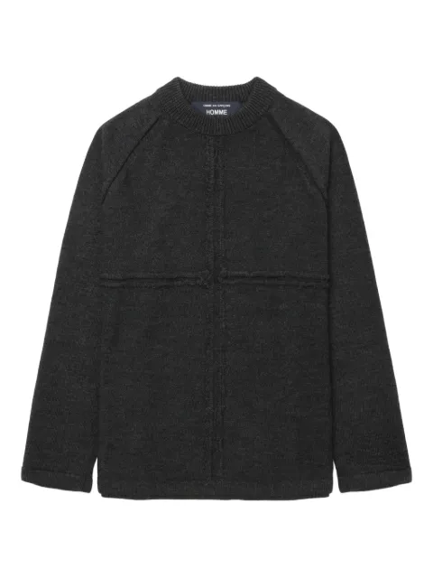 Comme des Garçons Homme seam-detail jumper Grey HPN006