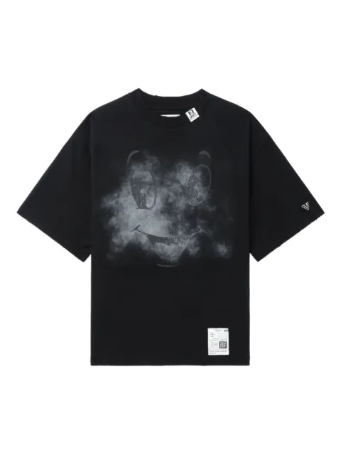 Maison MIHARA YASUHIRO graphic-print T-shirt Black K15TS761