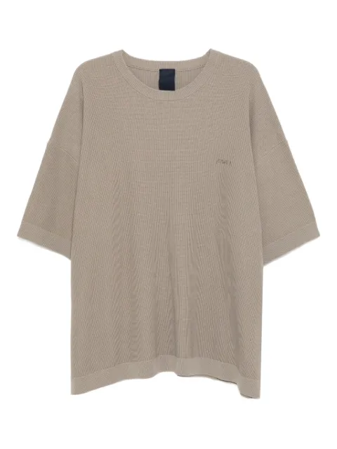 Juun.J logo-embroidered T-shirt Green JC5751P21H
