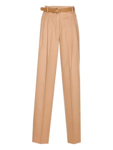 Max Mara pleated belted trousers Neutrals 2526136042600