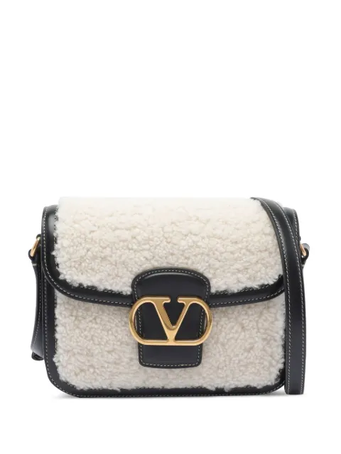 Valentino Garavani 9 to 5 leather shoulder bag White WB0R46QVM