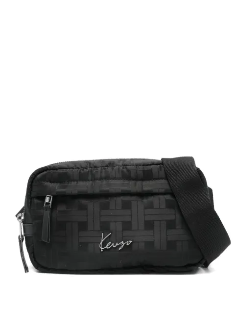 Kenzo Mura monogram belt bag Black FF65SA507F22