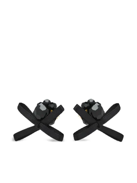 Simone Rocha crystal-embellishment earrings Gold ERG5520903CRYSTALJET