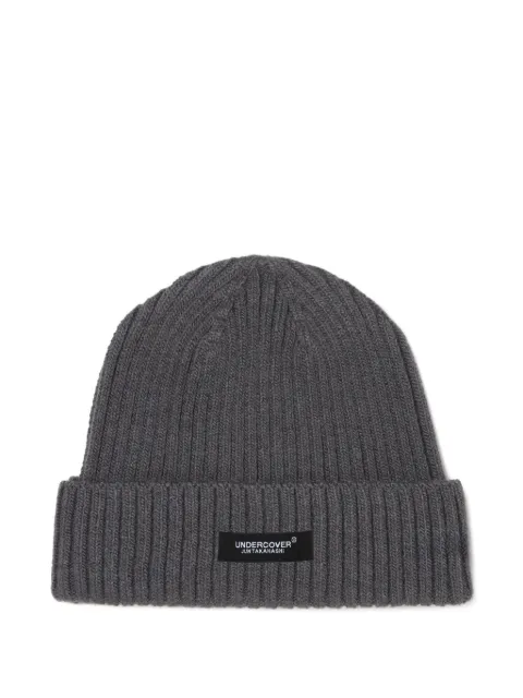 Undercover ribbed beanie Grey UC2E4H02
