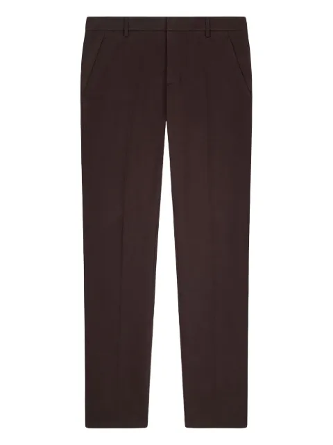 DONDUP flat-front trousers Brown UP235GS0101XXX