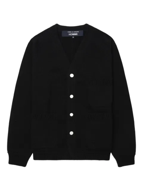 Comme des Garçons Homme raglan-sleeve cardigan Black HPN001