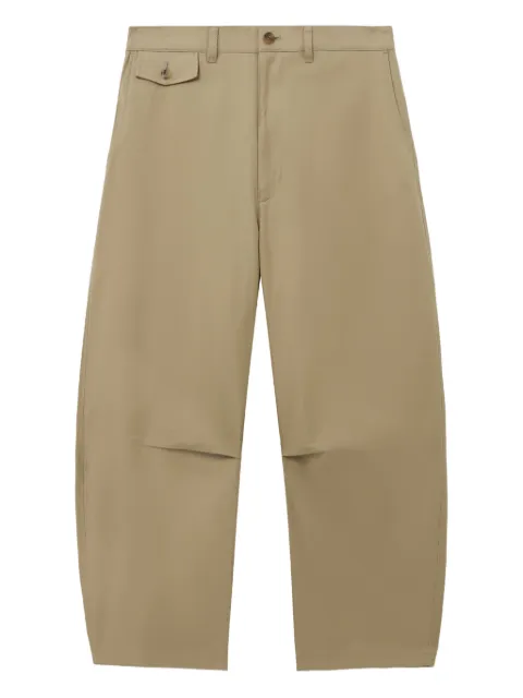 Comme des Garçons Homme Triple Layer wide-leg trousers Neutrals HPP004