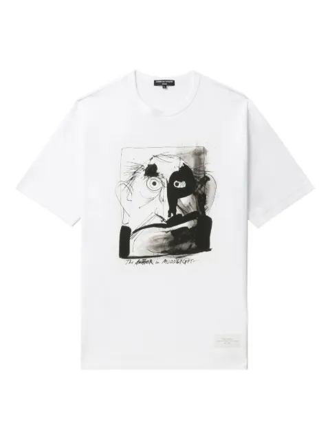 Comme des Garçons Homme graphic-print T-shirt White HPT009051