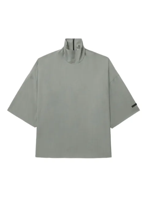 Fear Of God high-neck short-sleeve T-shirt Grey FG25FW60609HVW259