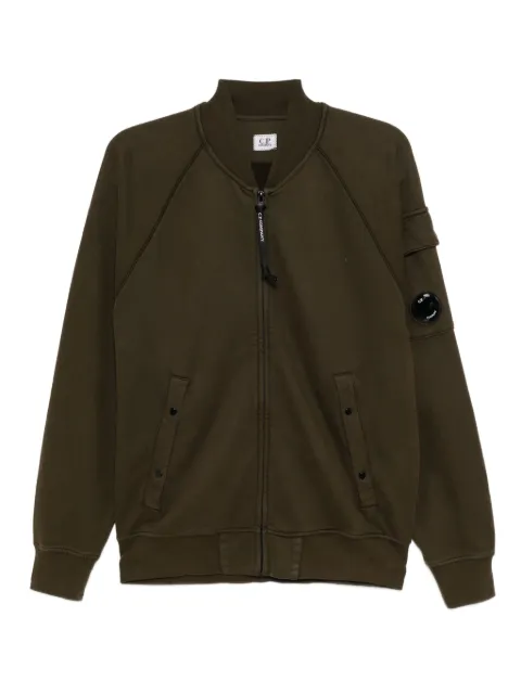 C.P. Company fleece bomber jacket Green 19CMSS205A006372G