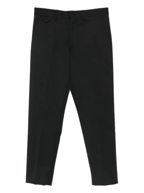 Low Brand belt-loops tailored trousers Black L1PFW25266919