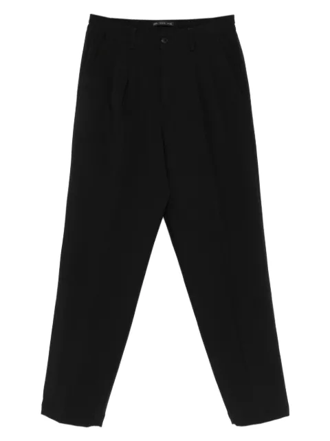 Low Brand pleated straight-leg trousers Blue L1PFW25266965