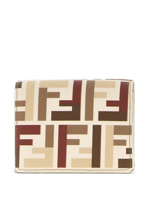 FENDI mini trifold wallet Neutrals 8M0480AV1Y