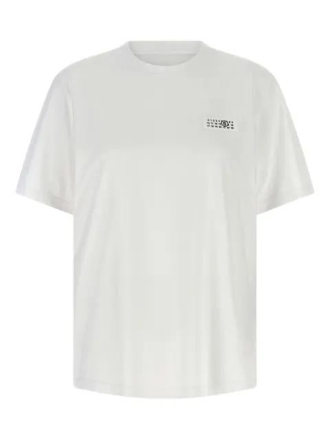 MM6 Maison Margiela logo.detail T-shirt White S62GD0210M20115