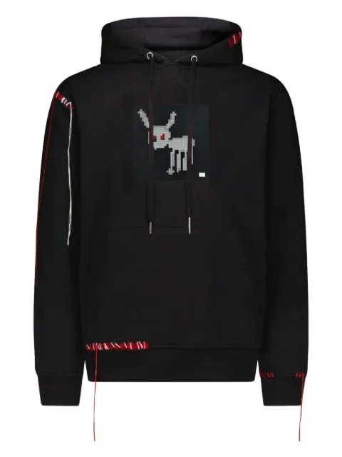 Mostly Heard Rarely Seen 8-Bit The Dawgs graphic hoodie Black MHEB02BFKH02