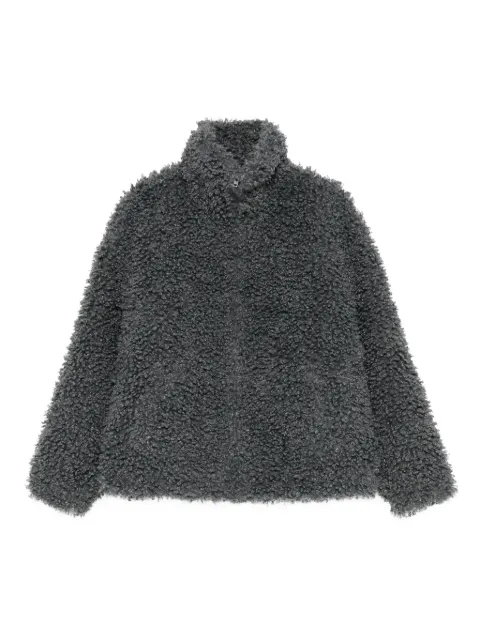 Acne Studios textured high-neck jacket Grey A90687AFH