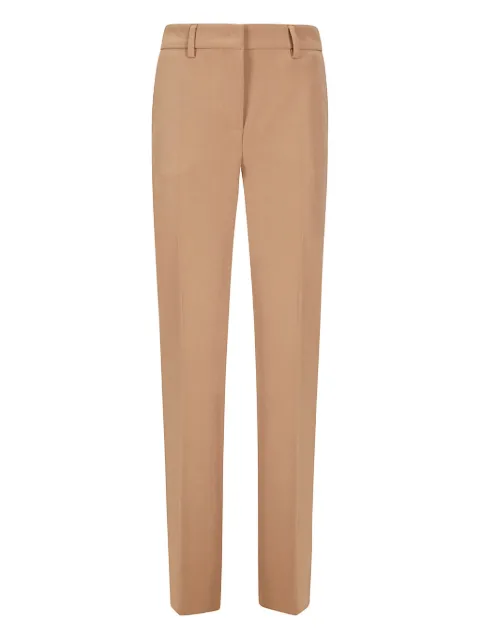 Alberto Biani pressed-crease trousers Neutrals CC843AC003067
