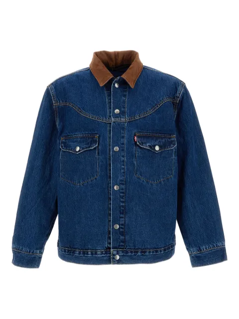 Levi's corduroy-collar denim jacket Blue 002WN0000