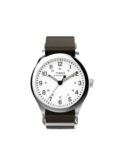 TIMEX Weekender New England 39mm White TW2Y35800