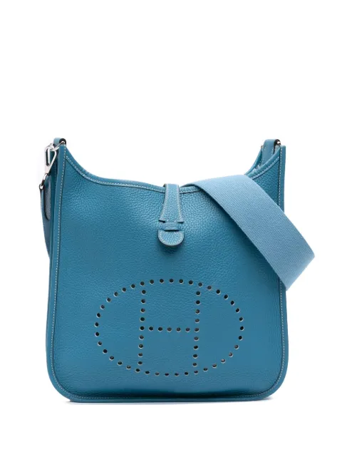 Hermès Pre-Owned 2006 Clemence Evelyne I 29 crossbody bag Blue RHFA5X7XE5EO5UBT